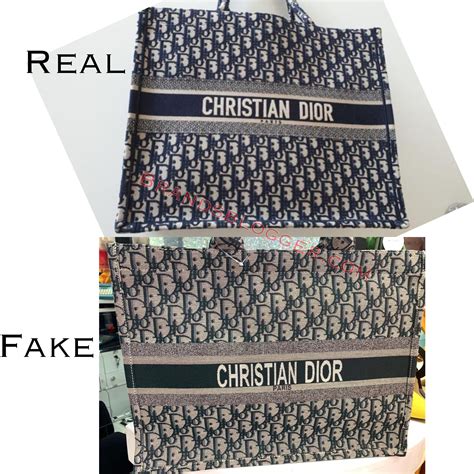 christian dior tote bag real vs fake|Christian Dior authenticity check.